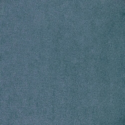 Toilinux Lot de 4 Chaises effet velours Baya - Bleu canard pas cher