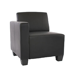 Mendler Fauteuil Lyon - Noir