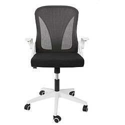 Avis The Home Deco Factory Fauteuil de bureau - Blanc et noir