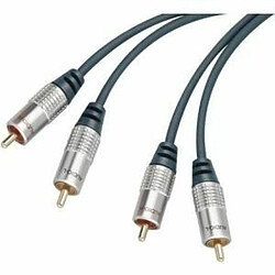 Professional Audiokabel 2x Cinch
