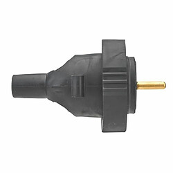 Avis Debflex Fiche mâle 2P+T 16 A - Noir