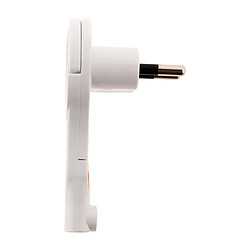 Acheter Zenitech Fiche mâle extraplate - Blanc