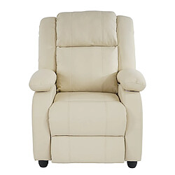 Avis Mendler Fauteuil relax Lincoln - Crème