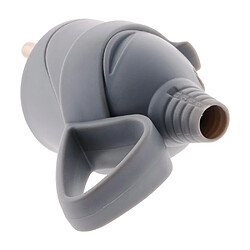 Zenitech fiche mâle 2P+T 16A - Gris