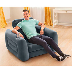 INTEX Chaise coulissante - Gris foncé