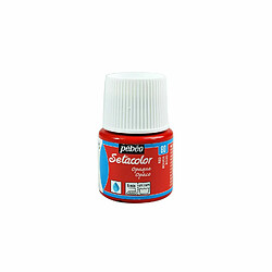 Pébéo Peinture textile Setacolor opaque - Rouge - 45 ml