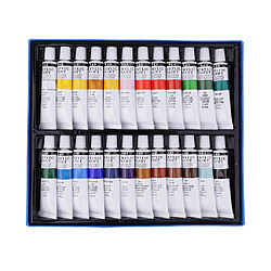 Peinture acrylique ensemble 24 couleurs