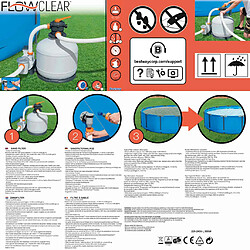 Acheter Bestway Pompe filtre sable Flowclear 11355 L/h