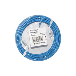 Electraline Fils & Câbles H07V-U bleu avec isolant PVC