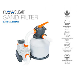 BESTWAY Filtre Flowclear - 8.327 m³/h pas cher