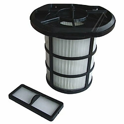 Dirt devil Kit filtre aspirateur cylindrique et moteur Kit de filtres pour aspirateur sans sac - Filtre cylindrique + filtre moteur - Compatible Dirt Devil - Référence AW9538315