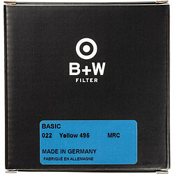 Acheter B+W #495/022 Jaune 72 mm