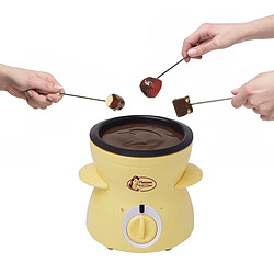 Acheter BESTRON Fondue à chocolat DCM043 - Jaune