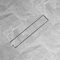 Bonde de douche Vidaxl