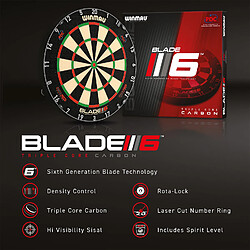 Winmau Cible de fléchettes Blade 6 Triple Core pas cher