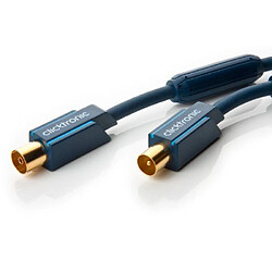 Câble antenne coaxial Clicktronic - 2 m