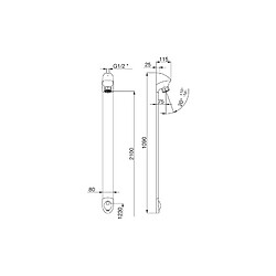 Presto 27400 Robinetterie douche temporisée