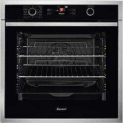 Sauter - Inox Four encastrable multifonction - 73L - Pyrolyse - Grilles sécurité - Chaleur tournante