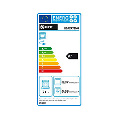 Neff B24CR71N0 - Noir pas cher
