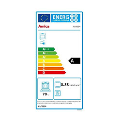 Four intégrable 70l 60cm a catalyse inox - ao3004 - AMICA