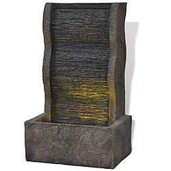 Decoshop26 Fontaine LED Polyrésine