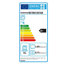 Samsung NV7B41307AK - Noir pas cher