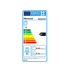 Four intégrable multifonction 77l 60cm inox - BI64211PX - HISENSE