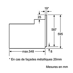 Bosch HBF153BB0 - Noir pas cher