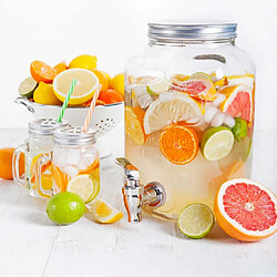 The concept factory Fontaine à boisson en verre Yorkshire - 4 L