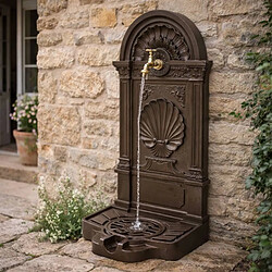 L'Héritier Du Temps Fontaine à poser en fonte d'aluminium 83 cm