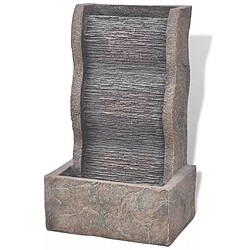 Decoshop26 Fontaine LED Polyrésine