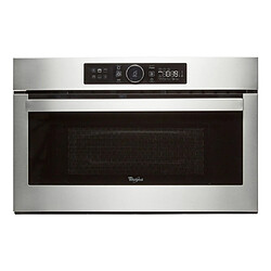 Whirlpool AMW730IX - Inox Micro-ondes encastrable - 31L - 1000W - 3D System - JetDefrost - Programmation 6ème Sens