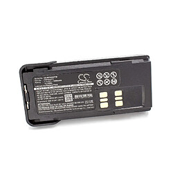 vhbw Batterie avec clip ceinture pour Motorola - Noir