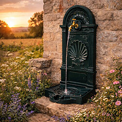 L'Héritier Du Temps Fontaine jardin alu vert