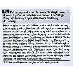 Avis Royal Canin Mini Sterilised - 3 kg