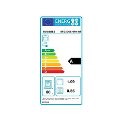 Rosieres Four ASKO RFC3O0879PN WF gris pyrolyse 3400 W