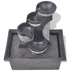 Decoshop26 Fontaine LED Polyrésine DEC020759