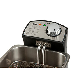 Friteuse 4l 3000w inox/noir - DO458FR - DOMO