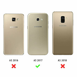 EVETANE Samsung Galaxy A5 2017 - Silhouette Papillons