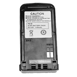 vhbw Batterie avec clip ceinture pour Kenwood