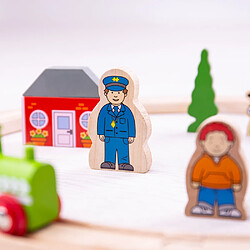 Bigjigs Toys Mon Premier Circuit de Train en Bois