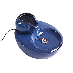 Universal Fontaine de Boisson Céramique - Bleu