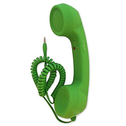 Totalcadeau Téléphone Rétro Filaire Blanc pas cher