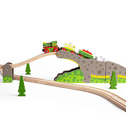 Avis Bigjigs rail Pont dinosaures Bronto Riser