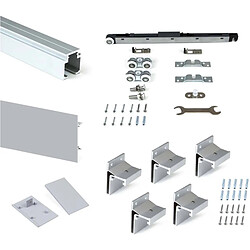 Emuca kit porte coulissante suspendue