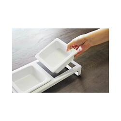 Acheter Yamazaki Double gamelle design - Blanc