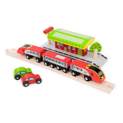 Bigjigs rail train en bois Pendolino pas cher
