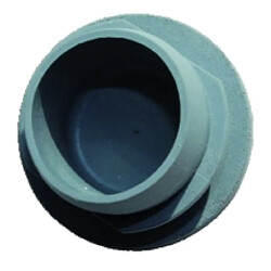 Bizline Bouchon pour gaine électrique Ø32 mm - Gris
