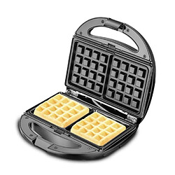 Avis Techwood Gaufrier Croque Grill - Inox