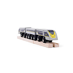 Bigjigs Toys Train en bois - L Eurostar